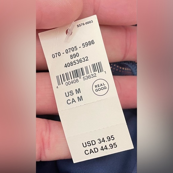 NWT Aerie Womens Goals Multi-Color High Rise Bike Shorties; size M - Picture 4 of 5